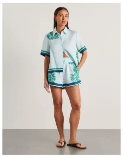 JAG Flora Striped Short