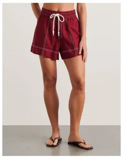 JAG Gigi Linen Pull On Short