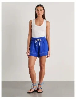 JAG Gigi Linen Pull On Short