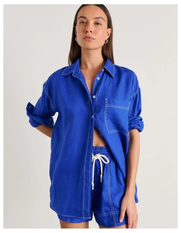 JAG Gigi Linen Relaxed Shirt