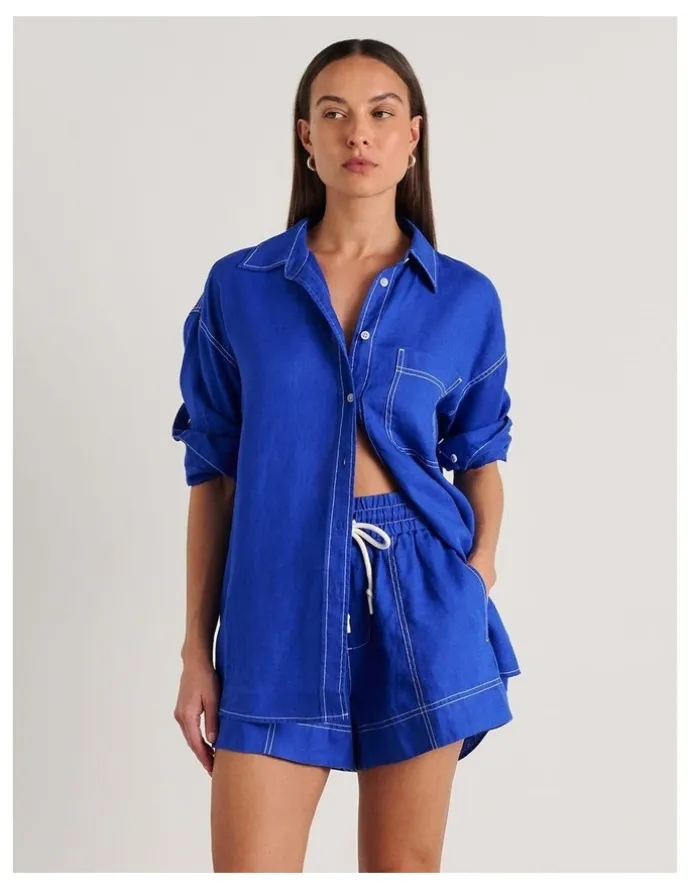 JAG Gigi Linen Relaxed Shirt