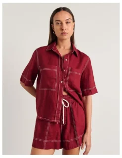 JAG Gigi Relaxed Short Sleeve Shirt