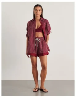 JAG Gigi Stripe Pull On Short