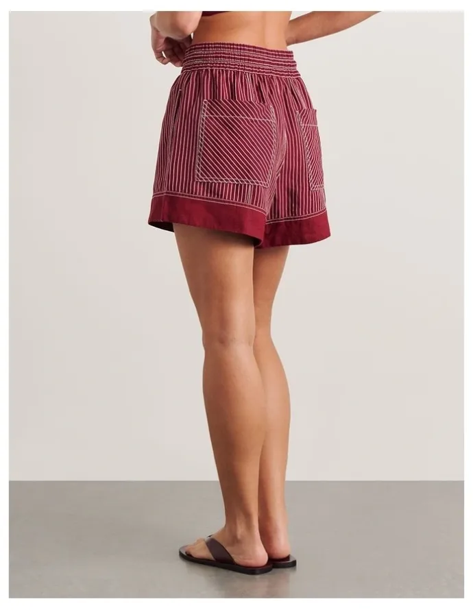 JAG Gigi Stripe Pull On Short