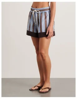JAG Gigi Stripe Pull On Short