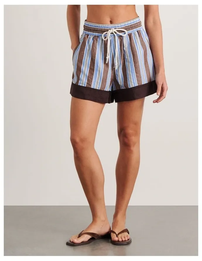 JAG Gigi Stripe Pull On Short