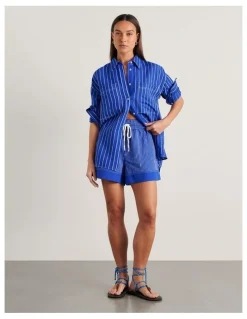 JAG Gigi Stripe Pull On Short