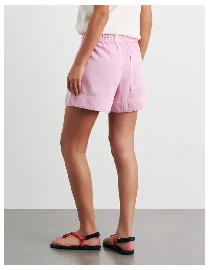 JAG Loe Denim Pull On Short in Pink