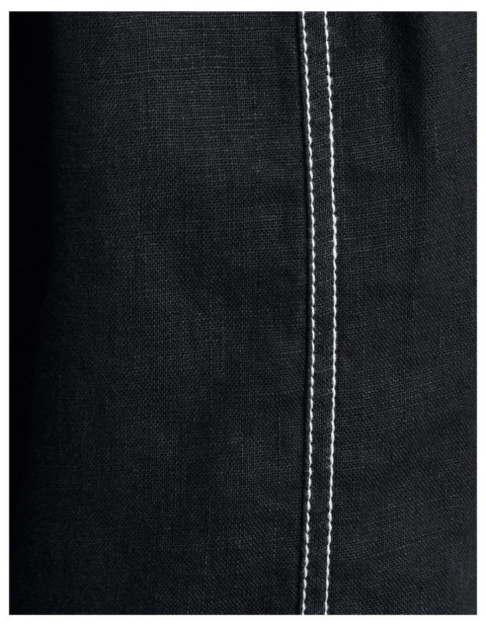 JAG Sabine Linen Pull On Pant in Black