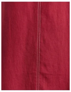 JAG Sara Linen Midi Dress