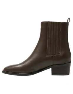Jane Debster Ambrose Boots in Chocolate Leather