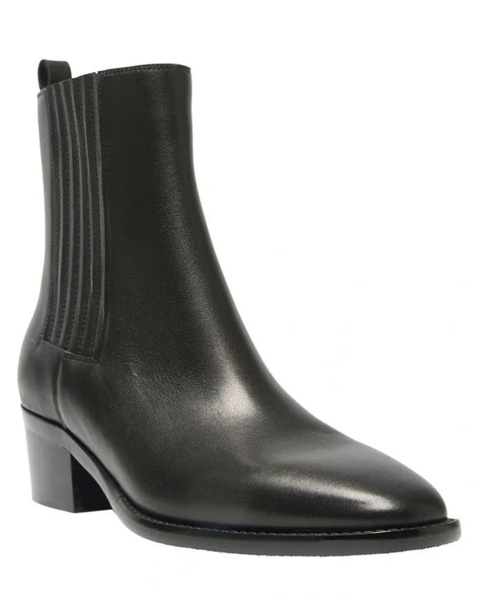 Jane Debster Ambrose Boots in Black Leather