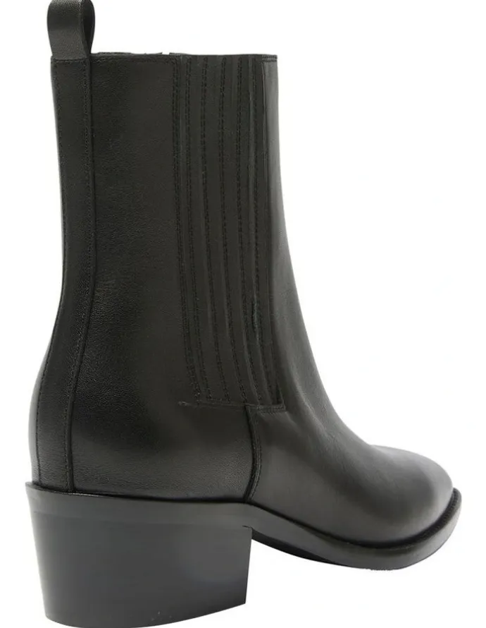 Jane Debster Ambrose Boots in Black Leather