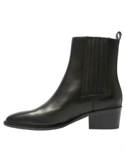 Jane Debster Ambrose Boots in Black Leather