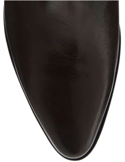 Jane Debster Avenue Boots in Chocolate Leather