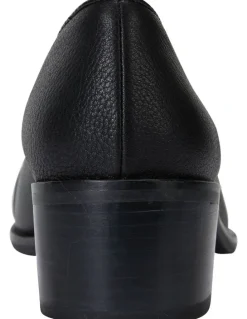 Jane Debster Expert Black Glove Heeled Shoes