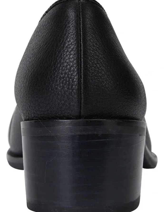 Jane Debster Expert Black Glove Heeled Shoes