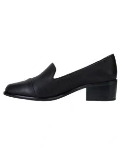 Jane Debster Expert Black Glove Heeled Shoes