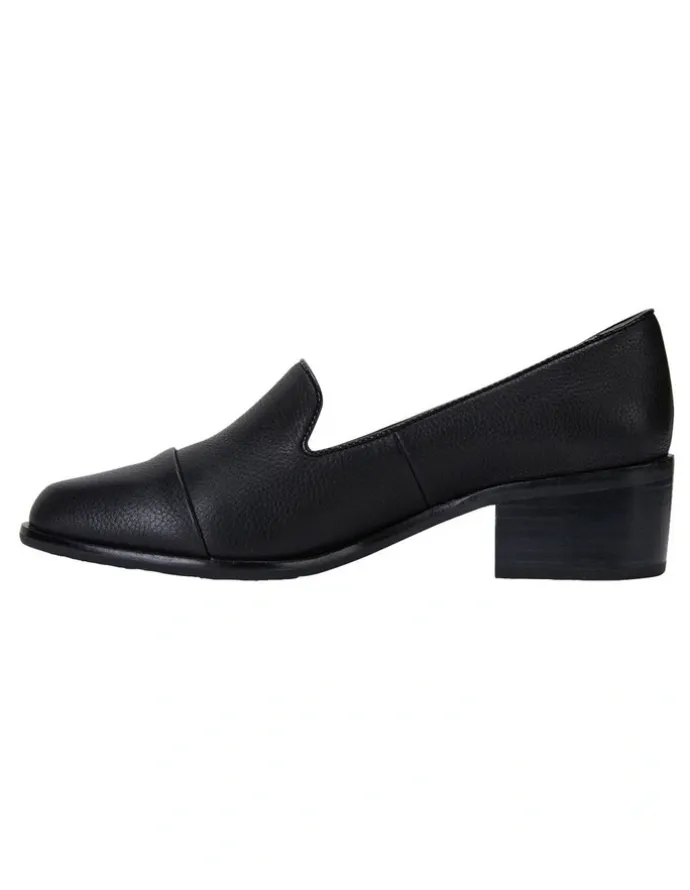 Jane Debster Expert Black Glove Heeled Shoes