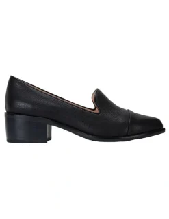 Jane Debster Expert Black Glove Heeled Shoes