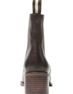 Jane Debster Federal Boots in Chocolate Glove