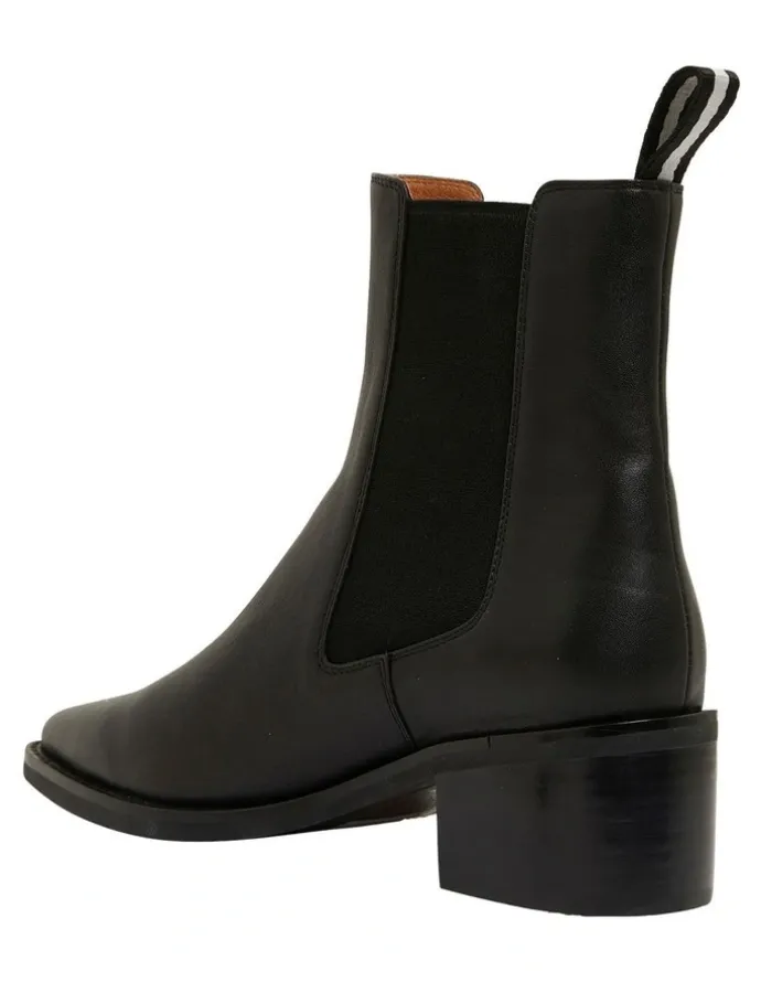 Jane Debster Federal Boots in Black Glove