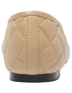 Jane Debster Fifi Flat Shoes in Beige