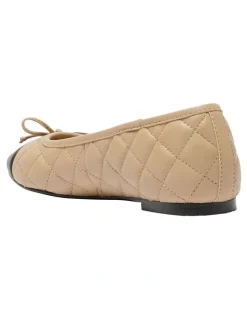 Jane Debster Fifi Flat Shoes in Beige