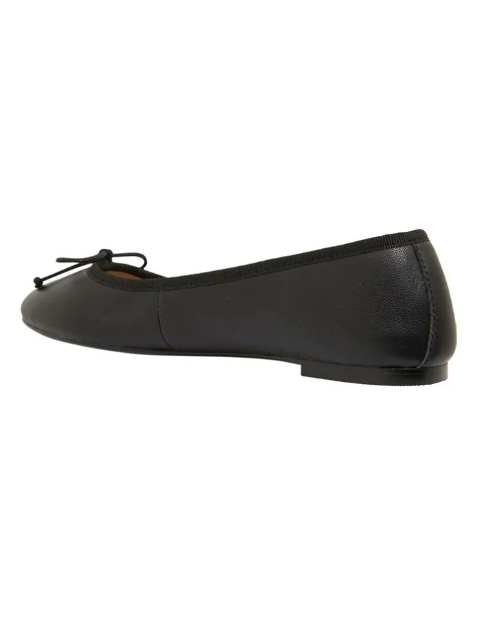 Jane Debster Fonteyn Flat Shoes in Black Glove