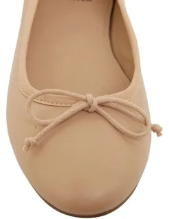 Jane Debster Fonteyn Nude Glove Flat Shoes