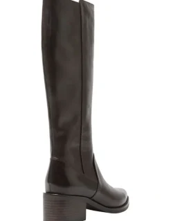 Jane Debster Fortress Knee Boots in Chocolate Glove