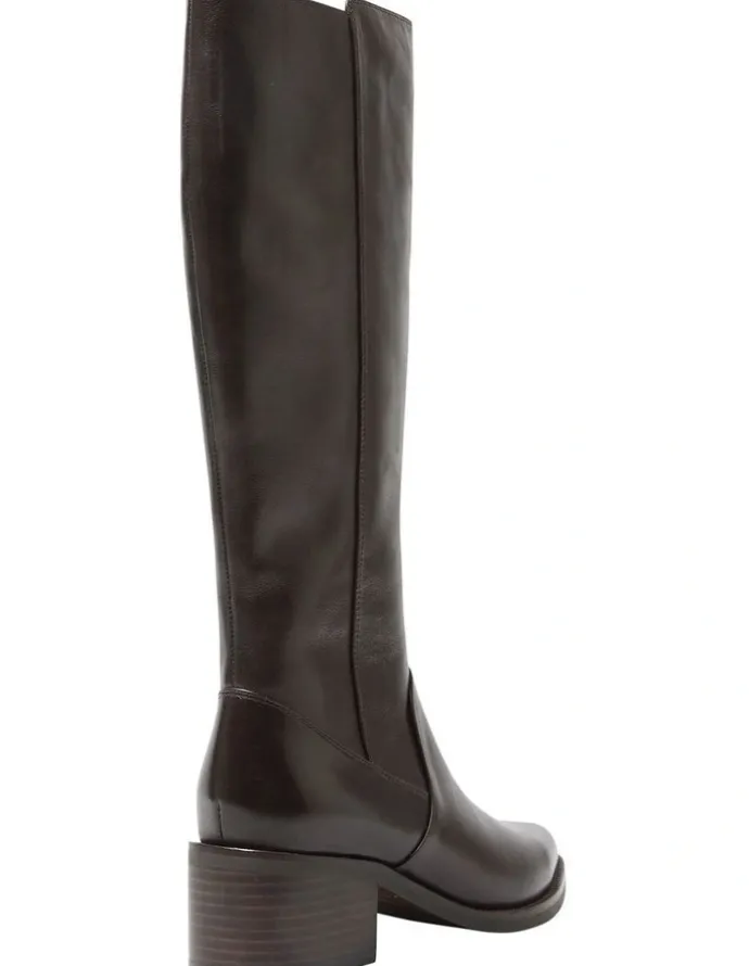 Jane Debster Fortress Knee Boots in Chocolate Glove