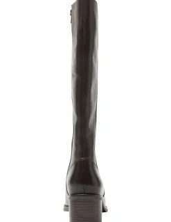 Jane Debster Fortress Knee Boots in Chocolate Glove