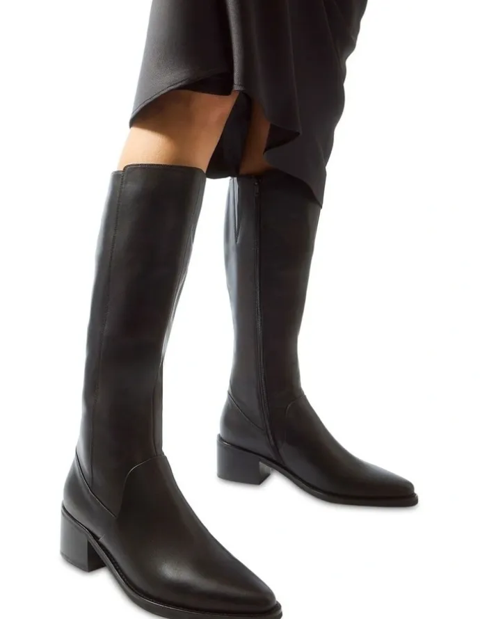 Jane Debster Fortress Knee Boots in Black Glove