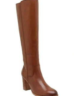 Jane Debster Germaine Boots in Mid Brown Glove