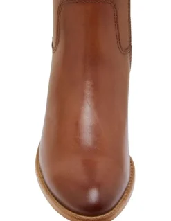Jane Debster Germaine Boots in Mid Brown Glove