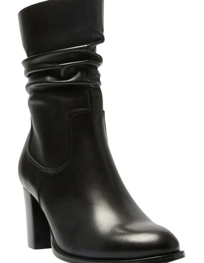 Jane Debster Gibson Leather Boots in Black
