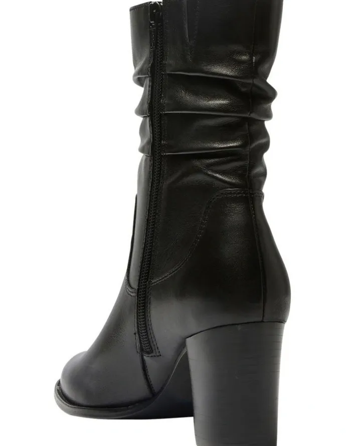 Jane Debster Gibson Leather Boots in Black