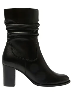Jane Debster Gibson Leather Boots in Black