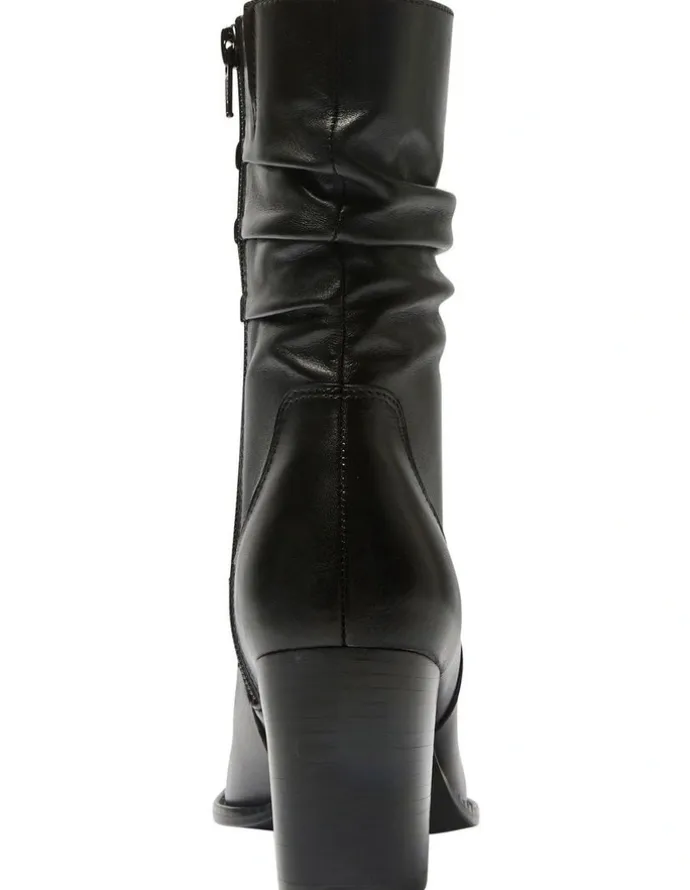 Jane Debster Gibson Leather Boots in Black