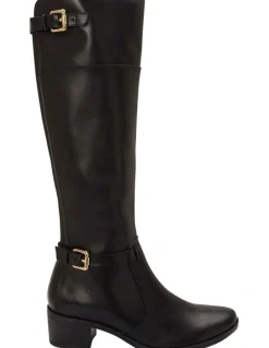 Jane Debster Hamish Black Hi Shine Boots