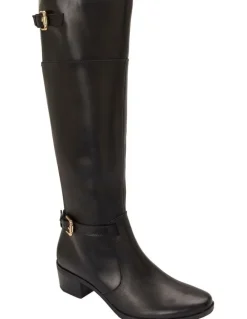 Jane Debster Hamish Black Hi Shine Boots