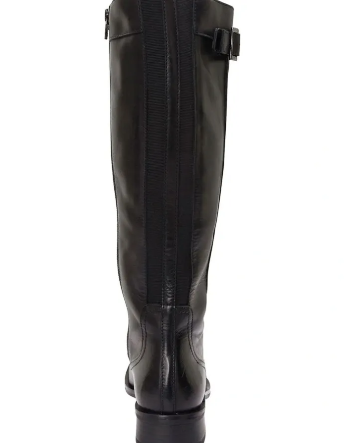 Jane Debster Irwin Black Hi Shine Boots