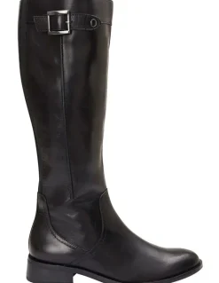 Jane Debster Irwin Black Hi Shine Boots
