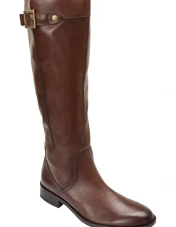 Jane Debster Irwin Brown Glove Boots