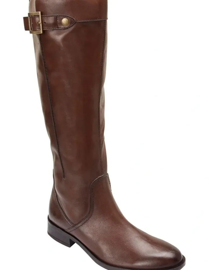 Jane Debster Irwin Brown Glove Boots
