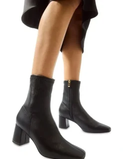 Jane Debster Lantana Stretch Glove Boots in Black