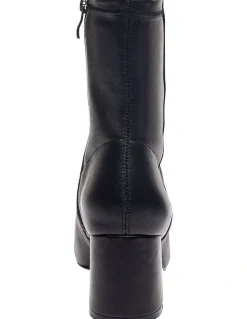 Jane Debster Lantana Stretch Glove Boots in Black