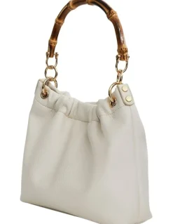 Jane Debster Leona Shoulder Bag in Chalk Pebble