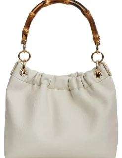 Jane Debster Leona Shoulder Bag in Chalk Pebble